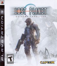 Lost Planet: Extreme Condition PAL Playstation 3 box art